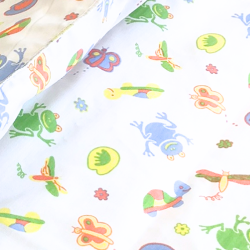 centraco fournisseur linge de lit bébé puériculture motif autour de la mare