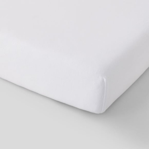 centraco fournisseur linge de lit collectivités qualité professionnelle drap housse jersey blanc