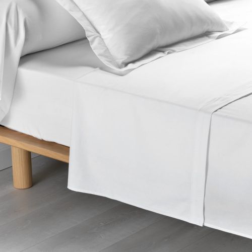 centraco fournisseur linge de lit collectivités qualité professionnelle drap plat blanc