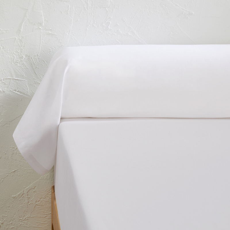 centraco fournisseur linge de lit collectivités qualité professionnelle taie de traversin blanc
