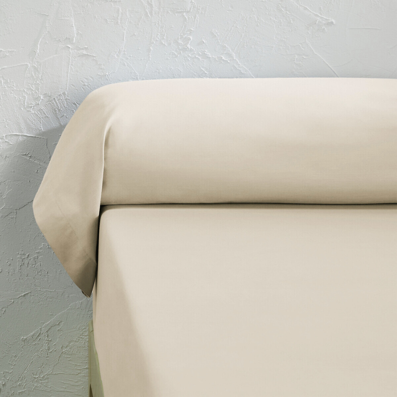 centraco fournisseur linge de lit collectivités qualité professionnelle taie de traversin sable