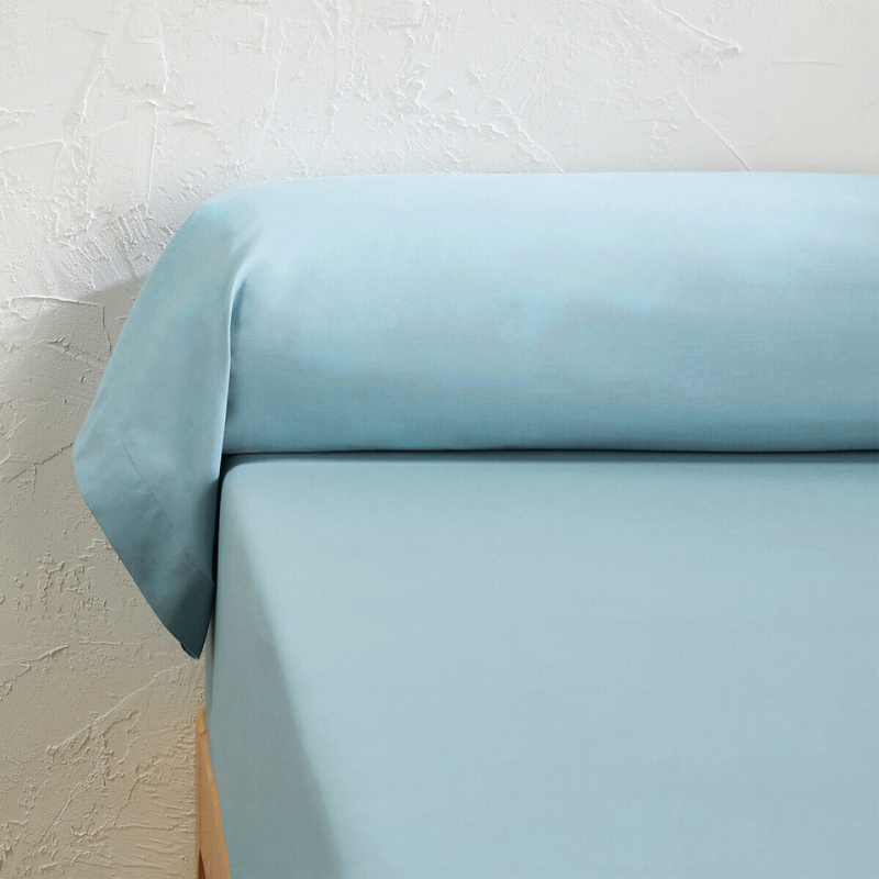 centraco fournisseur linge de lit collectivités qualité professionnelle taie de traversin turquoise