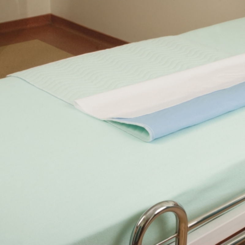 centraco alèse absorbante médicale imperméable avec rabat pour établissement de santé