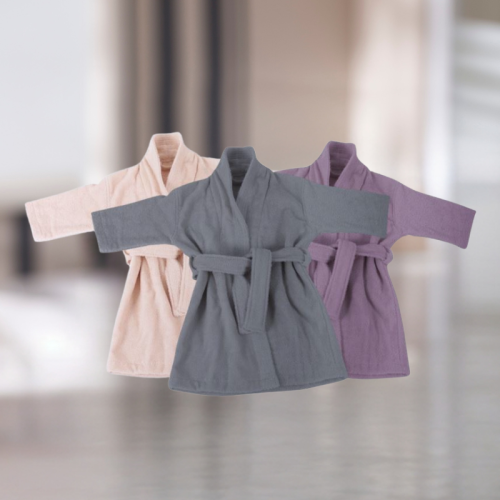 centraco fournisseur de peignoir enfant personnalisable qualité professionnelle