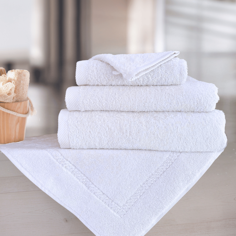 centraco fournisseur linge de bain grossiste serviette de bain eponge luxe haut de gamme daphne 650 gr collectivités qualité professionnelle