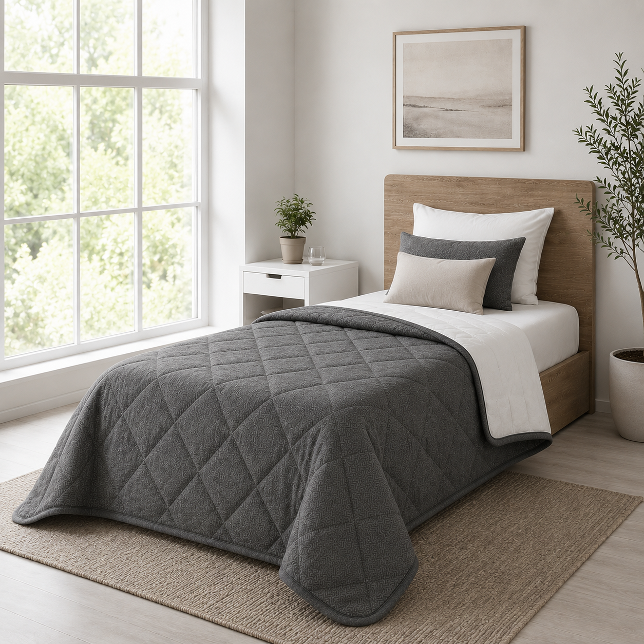centraco-couverture-matelassee-CHEVRON-non-feu-pour-collectivites-fabrication-francais