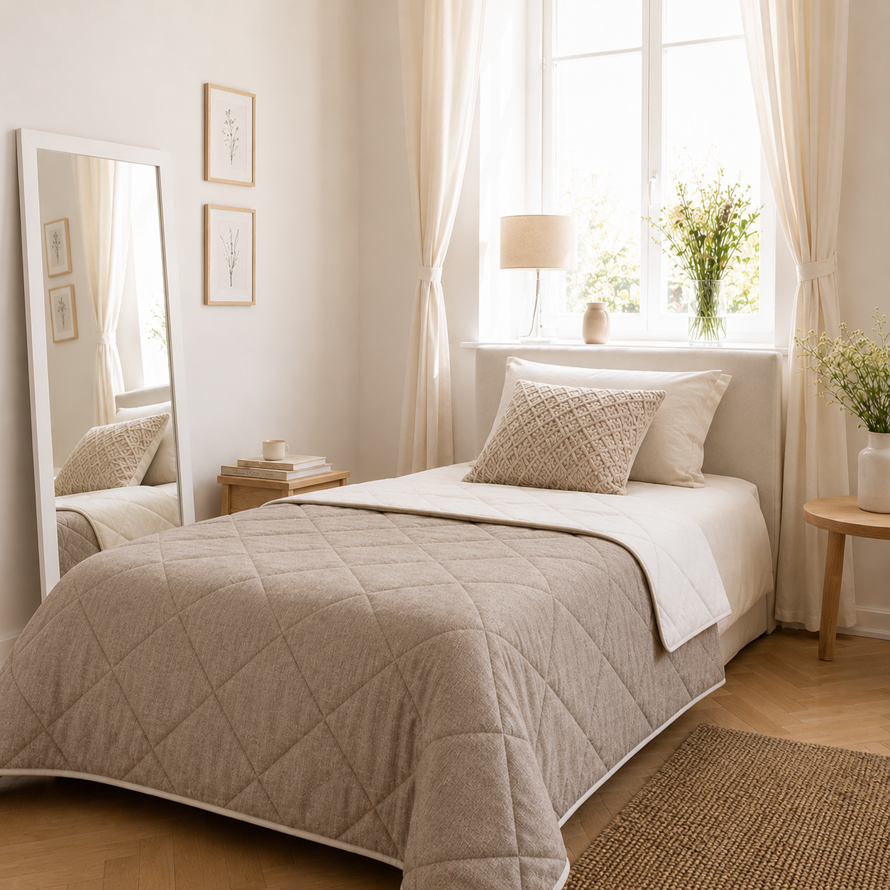 Couverture matelassée MONTECARLO sur-mesure